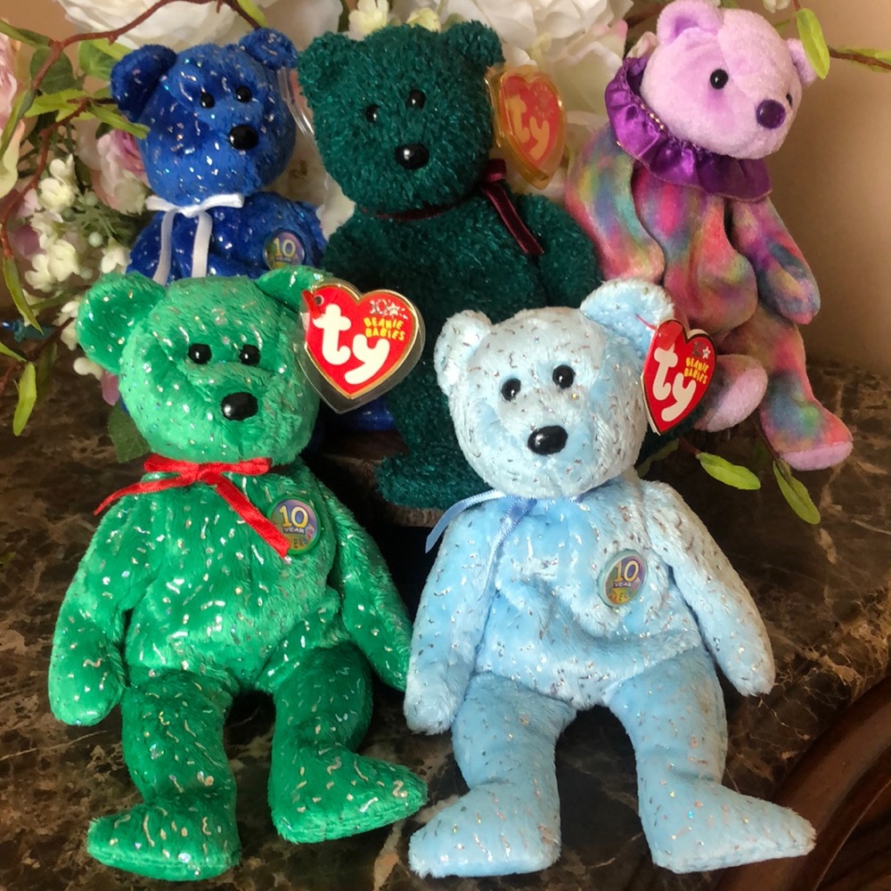 Ty Beanie Babies set of 5